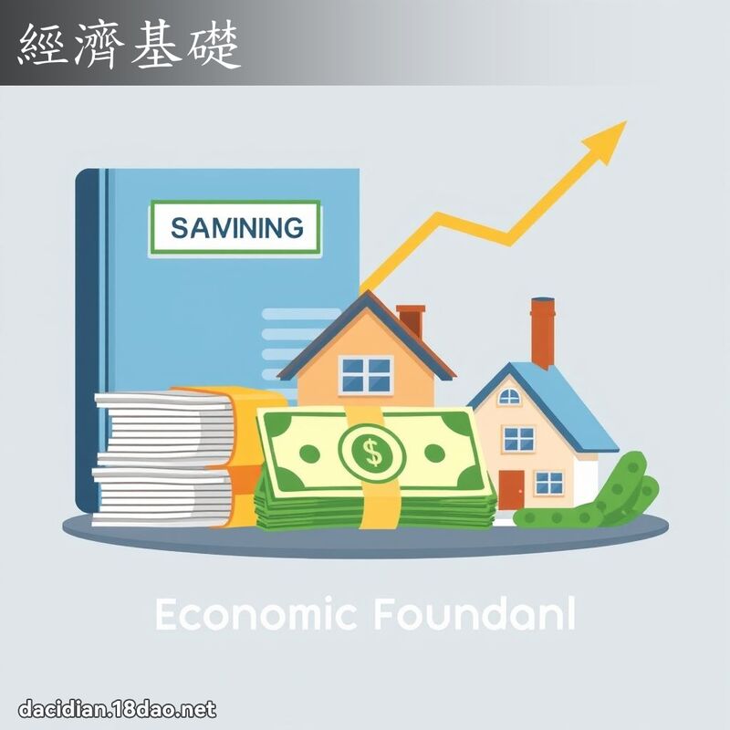 经济基础 - 国语大辞典配图