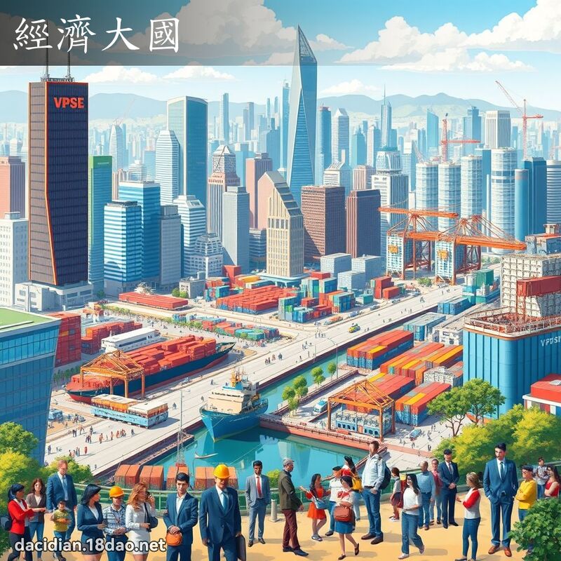 经济大国 - 国语大辞典配图