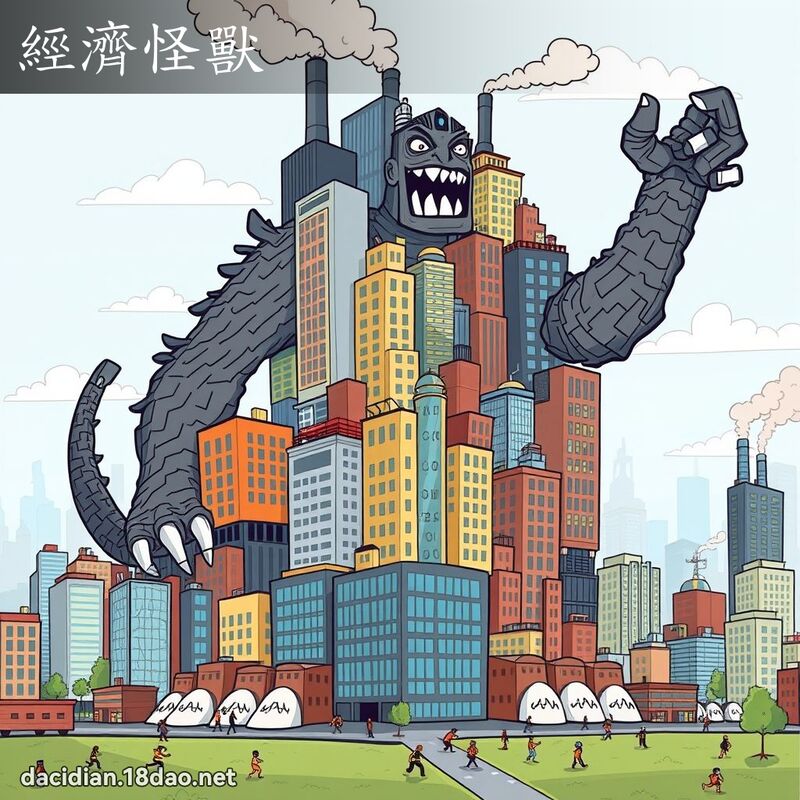 经济怪兽 - 国语大辞典配图