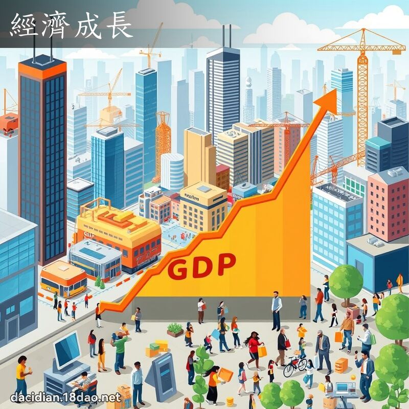 经济成长 - 国语大辞典配图