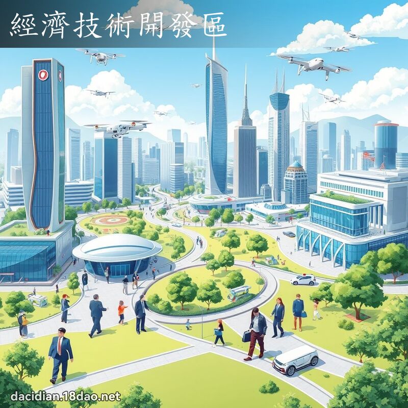 經濟技術開發區 - 國語大辭典配圖