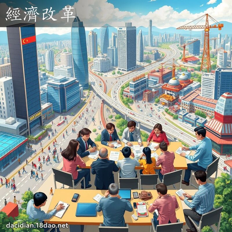 经济改革 - 国语大辞典配图