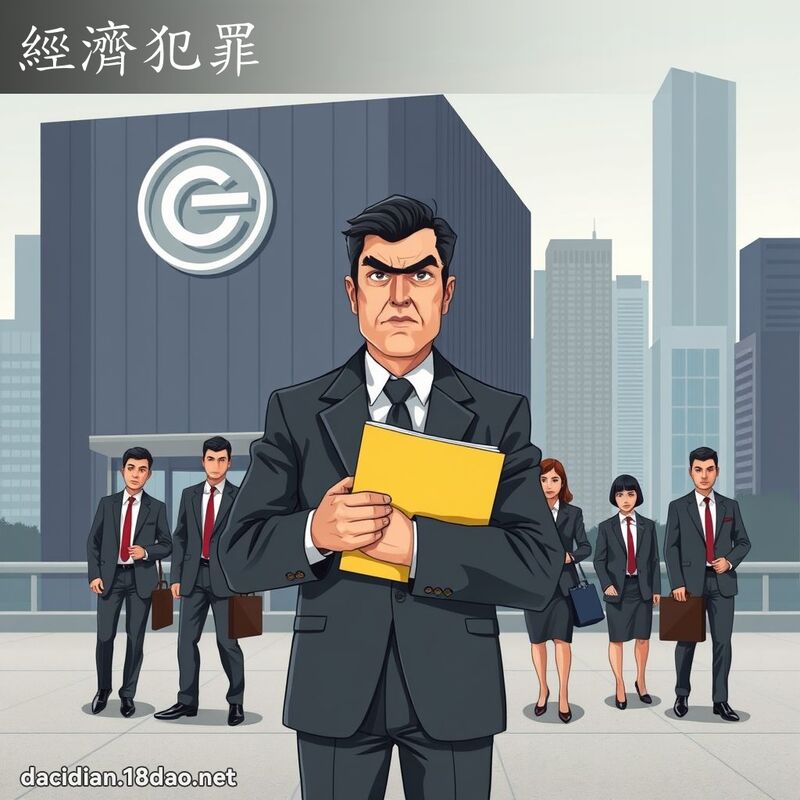 經濟犯罪 - 國語大辭典配圖