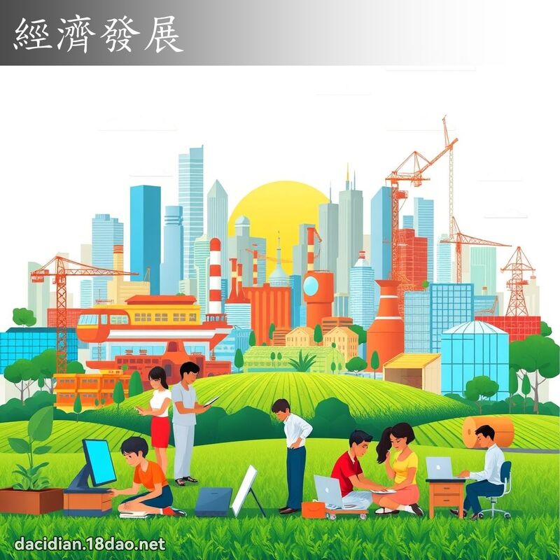 经济发展 - 国语大辞典配图
