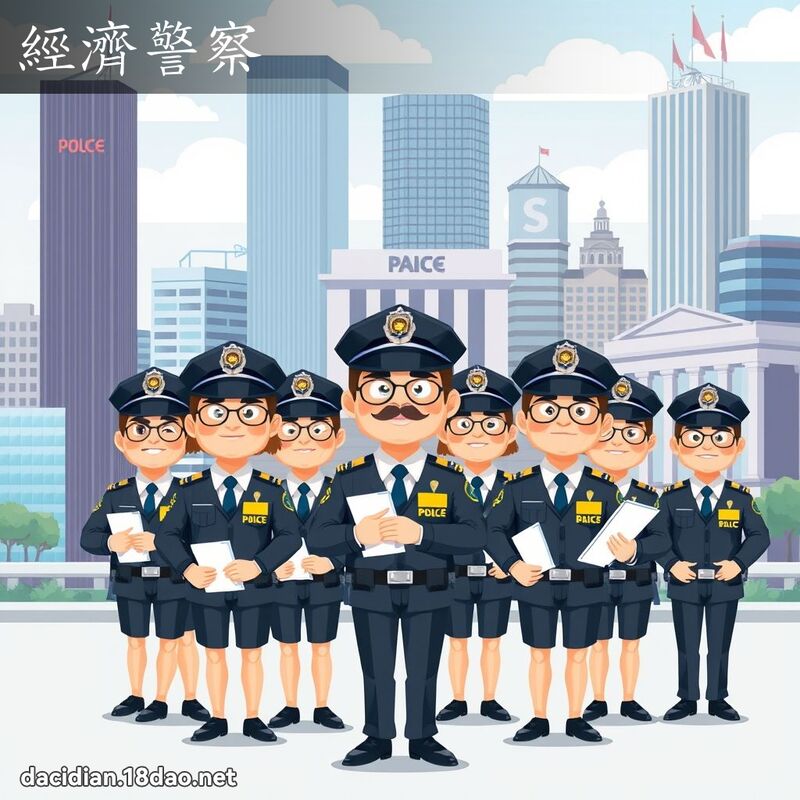 经济警察 - 国语大辞典配图