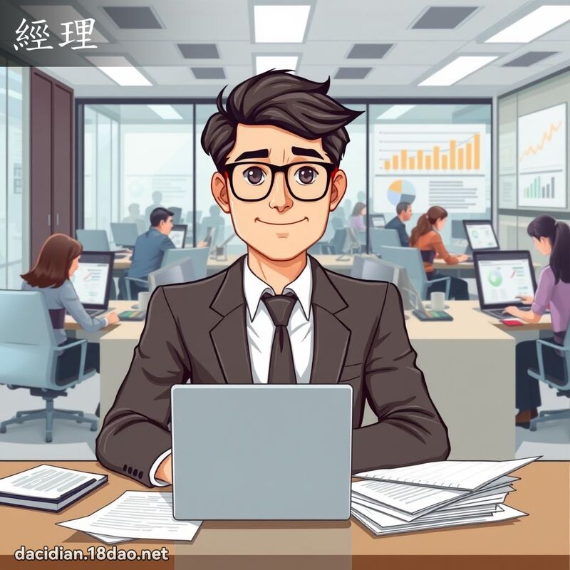 经理 - 国语大辞典配图