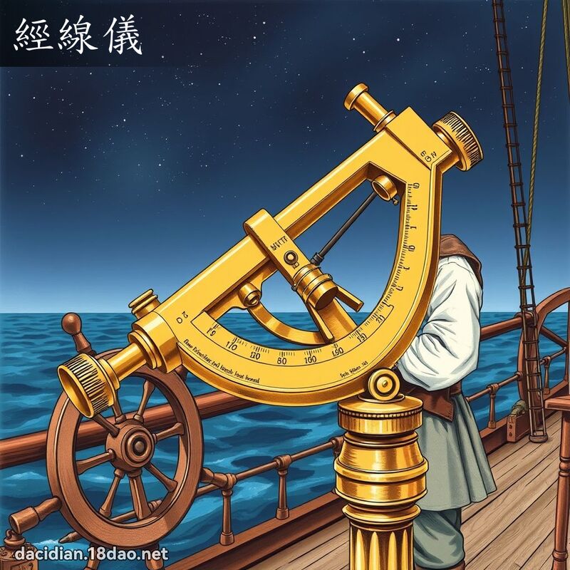經線儀 - 國語大辭典配圖