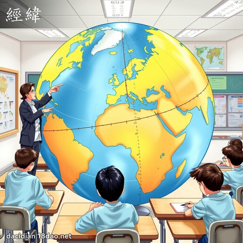 经纬 - 国语大辞典配图