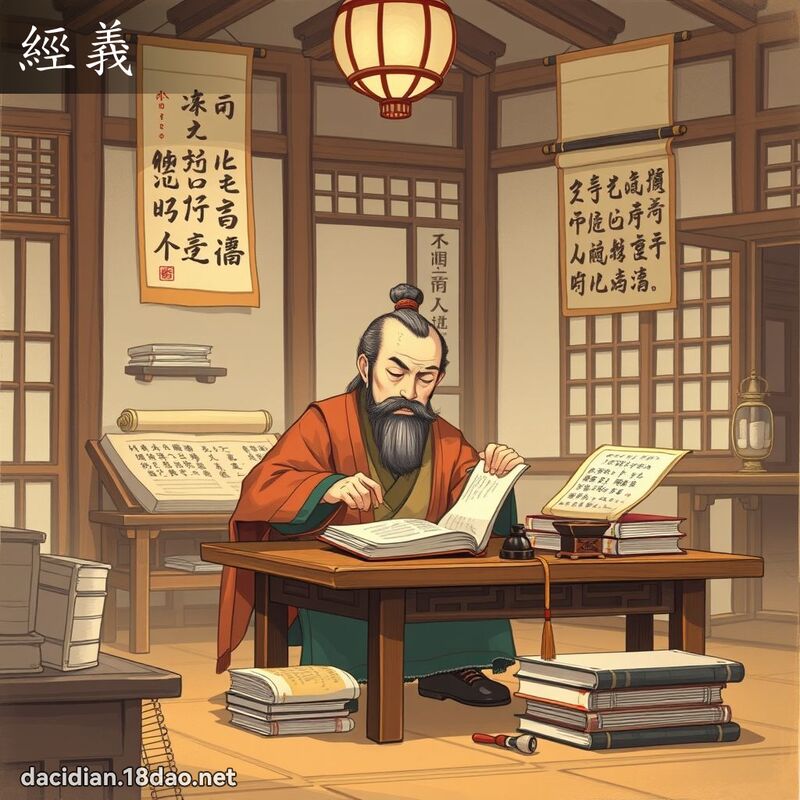 经义 - 国语大辞典配图