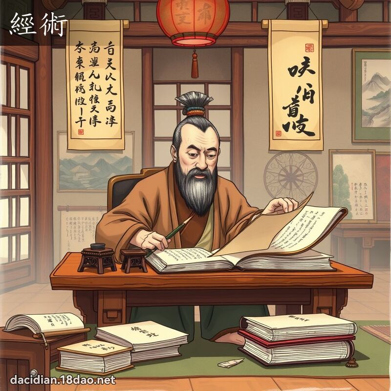 经术 - 国语大辞典配图