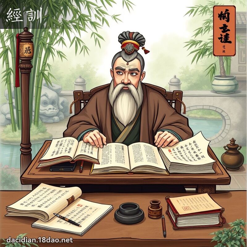 經訓 - 國語大辭典配圖