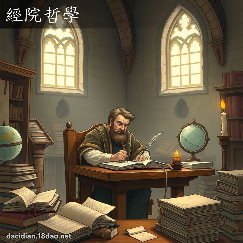 经院哲学 - 国语大辞典配图