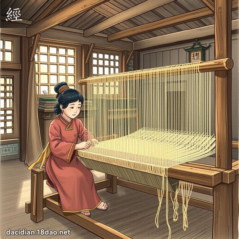 經 - 國語大辭典配圖