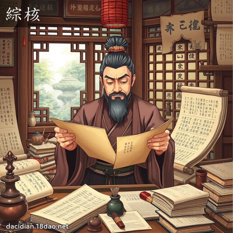 综核 - 国语大辞典配图
