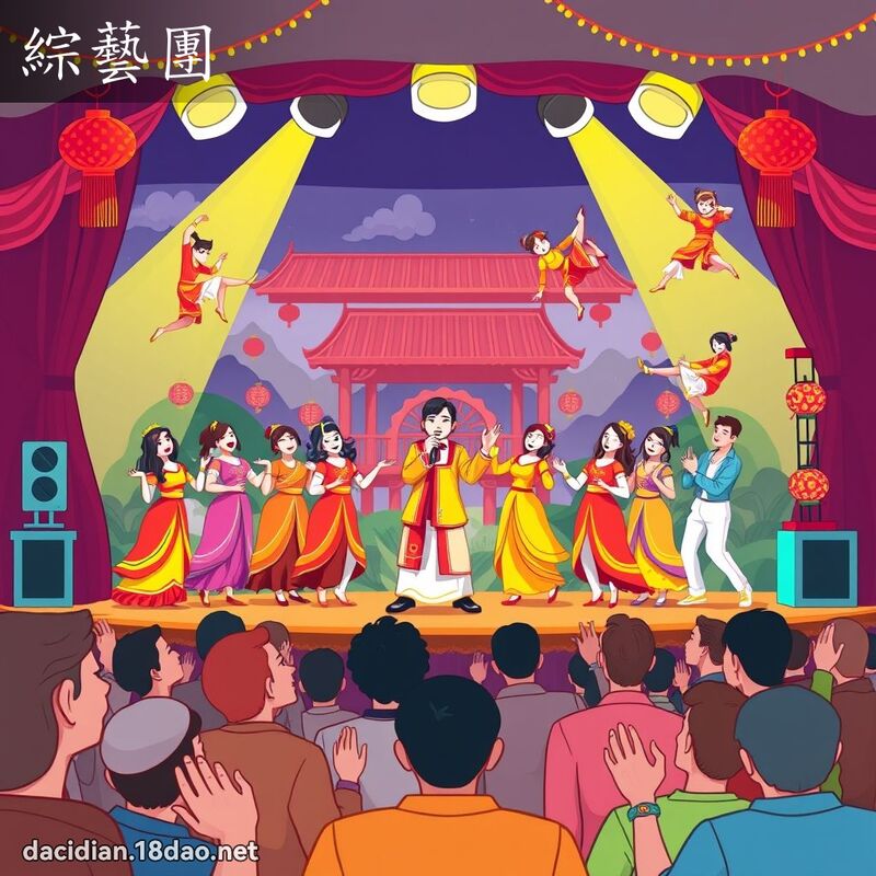综艺团 - 国语大辞典配图