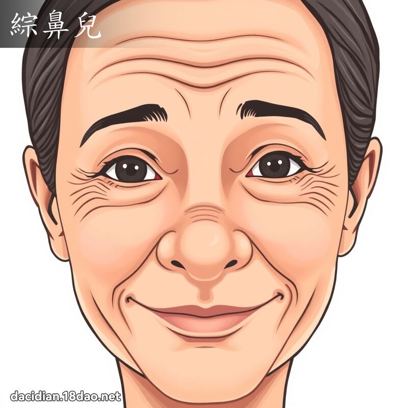 综鼻儿 - 国语大辞典配图
