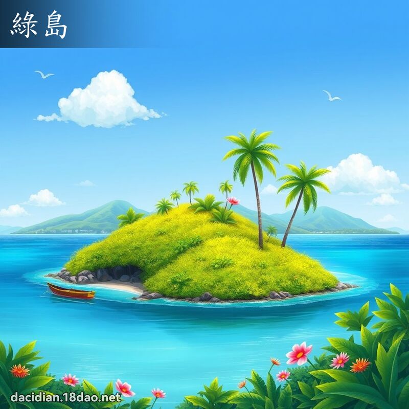 綠島 - 國語大辭典配圖