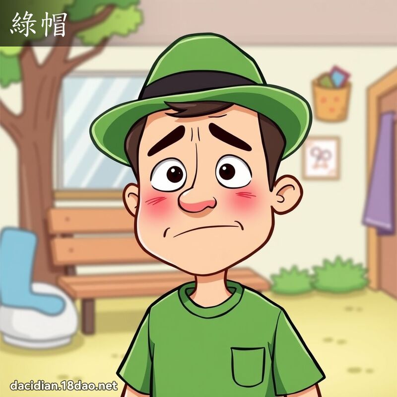 綠帽 - 國語大辭典配圖