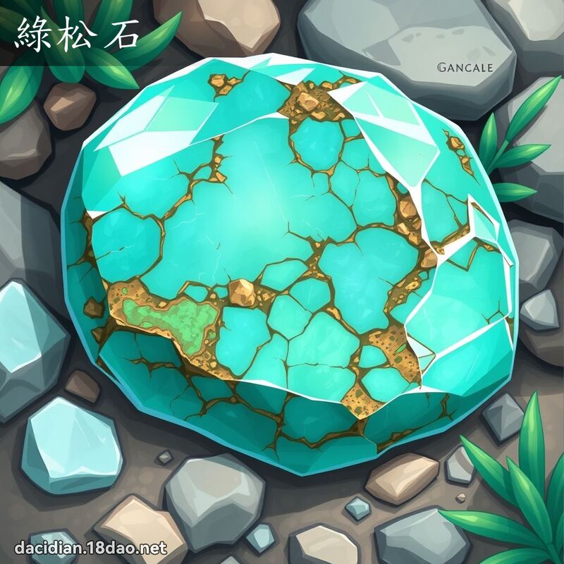 绿松石 - 国语大辞典配图