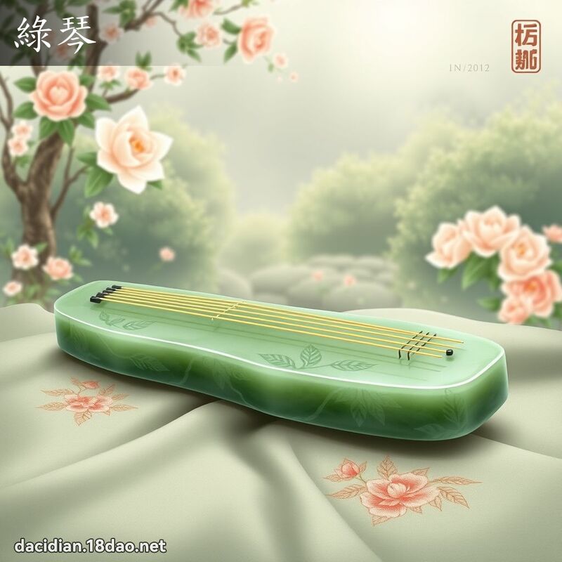 绿琴 - 国语大辞典配图