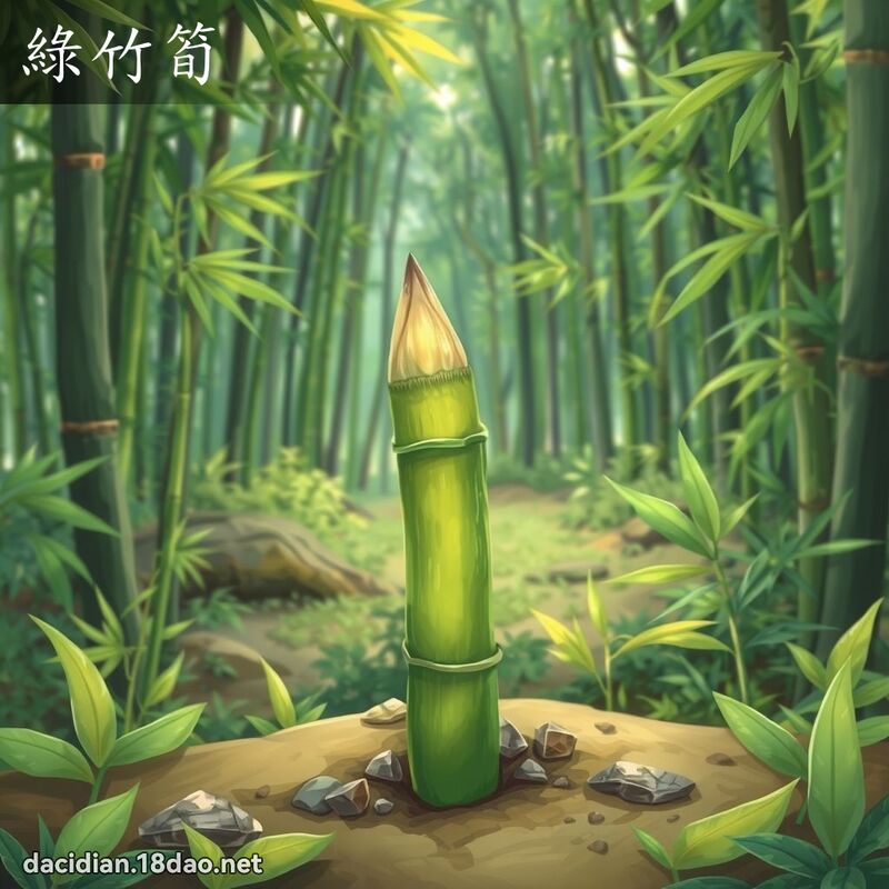 绿竹笋 - 国语大辞典配图