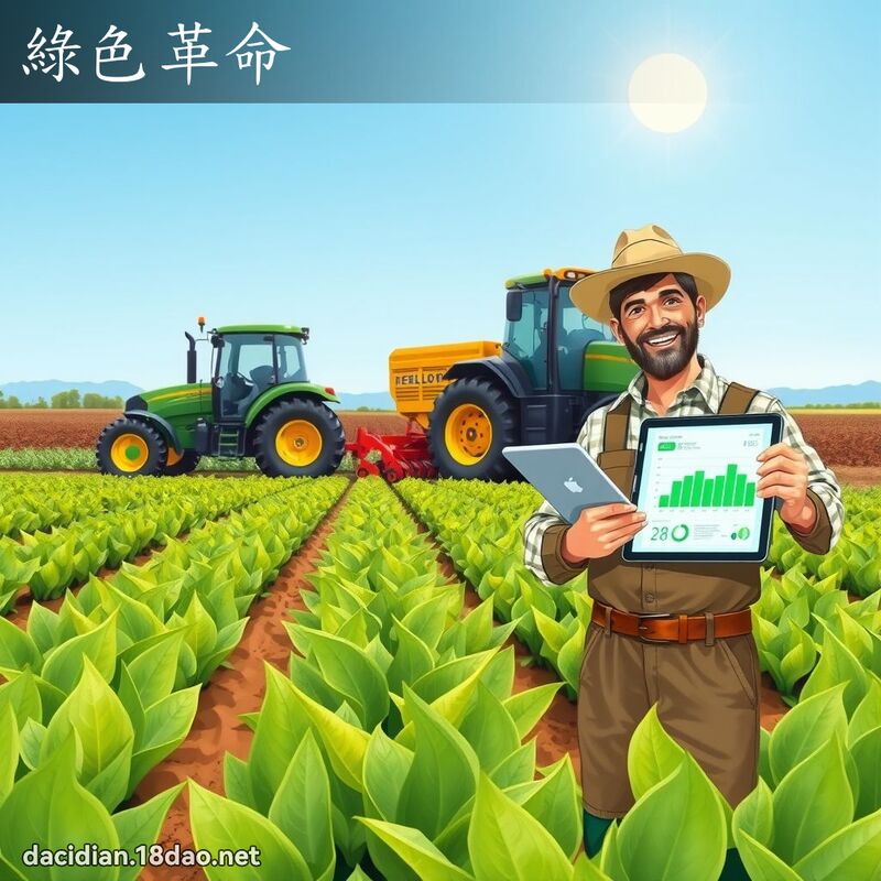 綠色革命 - 國語大辭典配圖