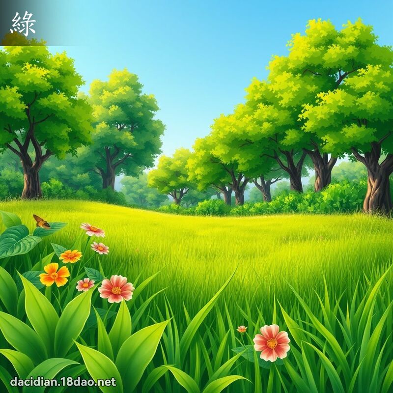 漢字: 綠 (多音字)