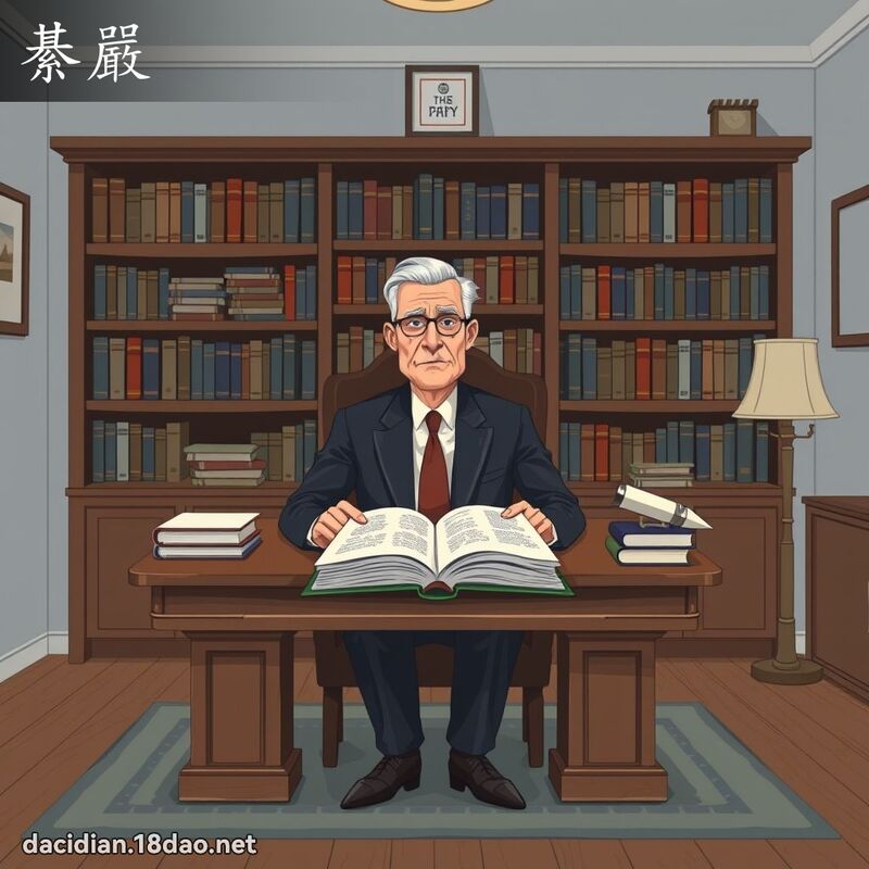 綦嚴 - 國語大辭典配圖