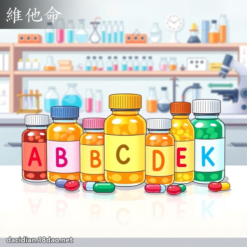 維他命 - 國語大辭典配圖