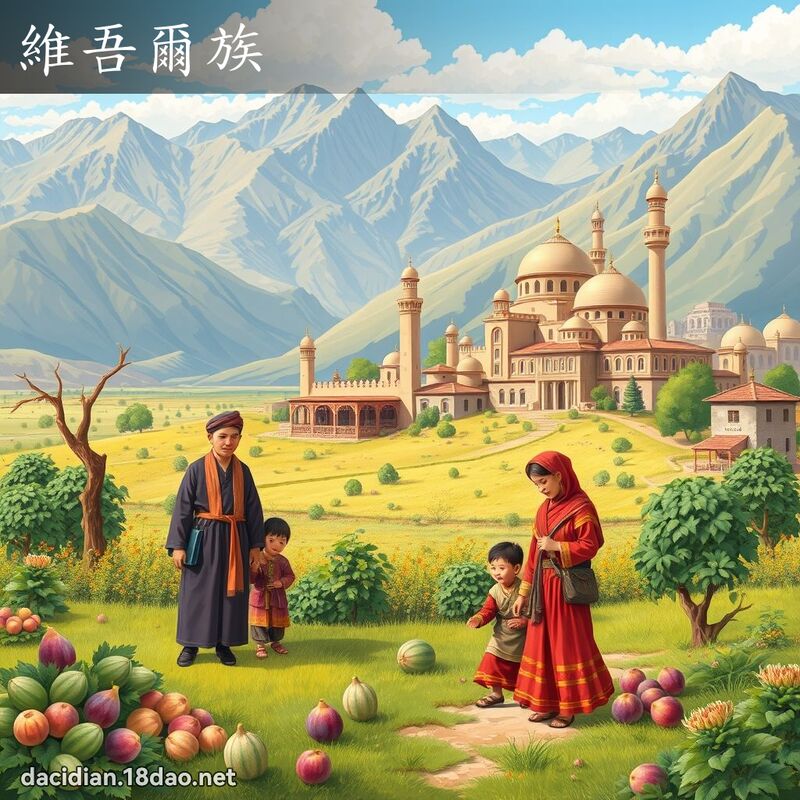 维吾尔族 - 国语大辞典配图