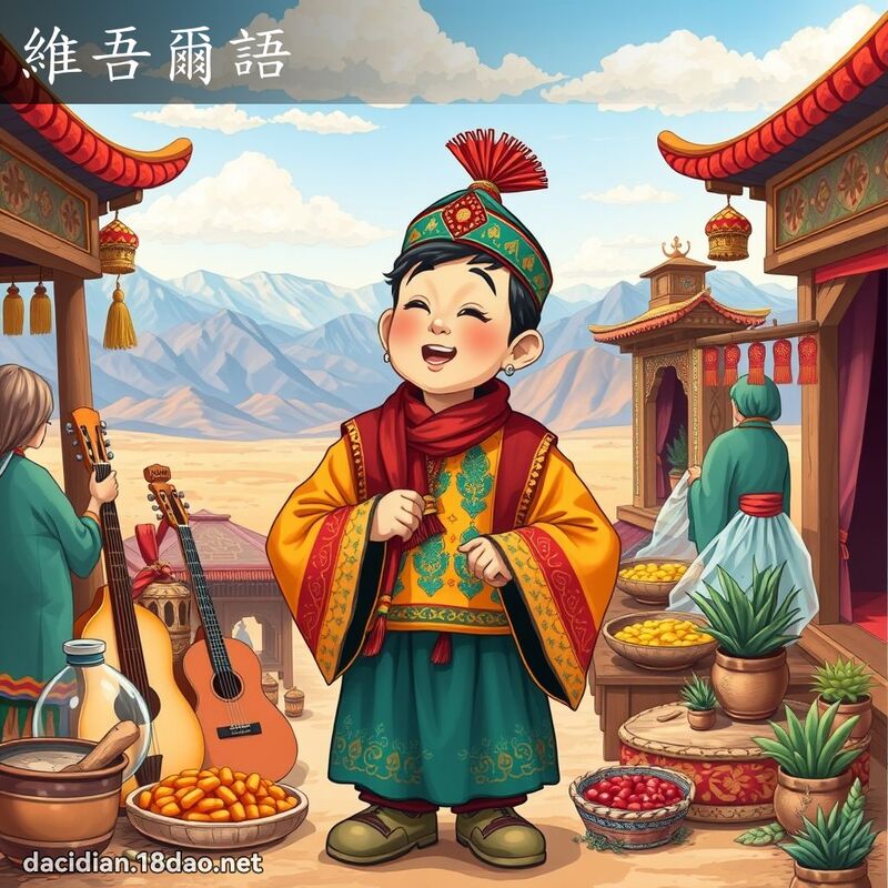 維吾爾語 - 國語大辭典配圖