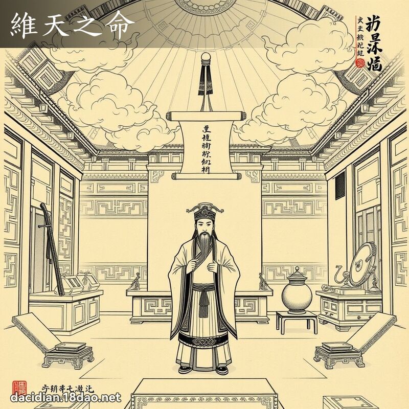 維天之命 - 國語大辭典配圖