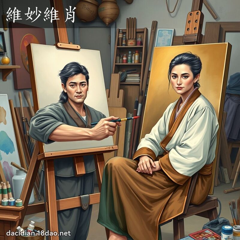 维妙维肖 - 国语大辞典配图