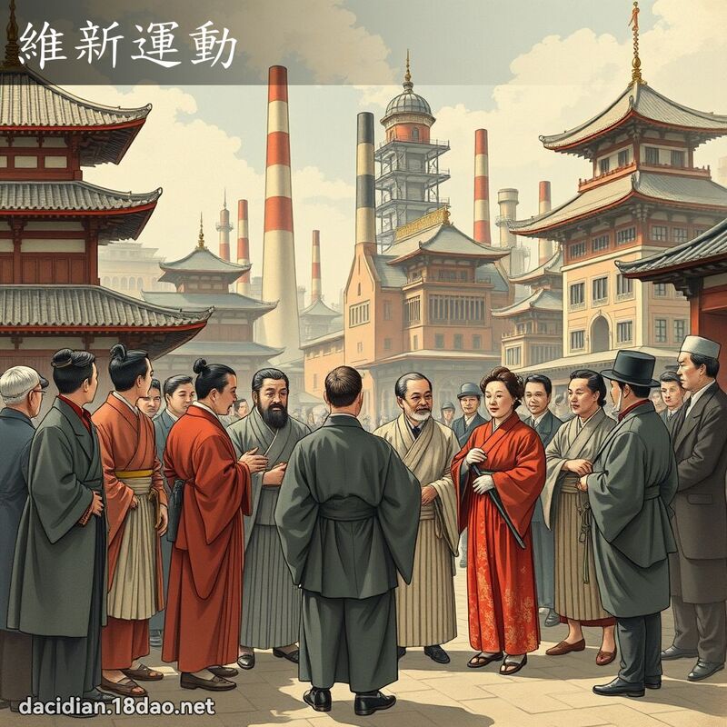 维新运动 - 国语大辞典配图