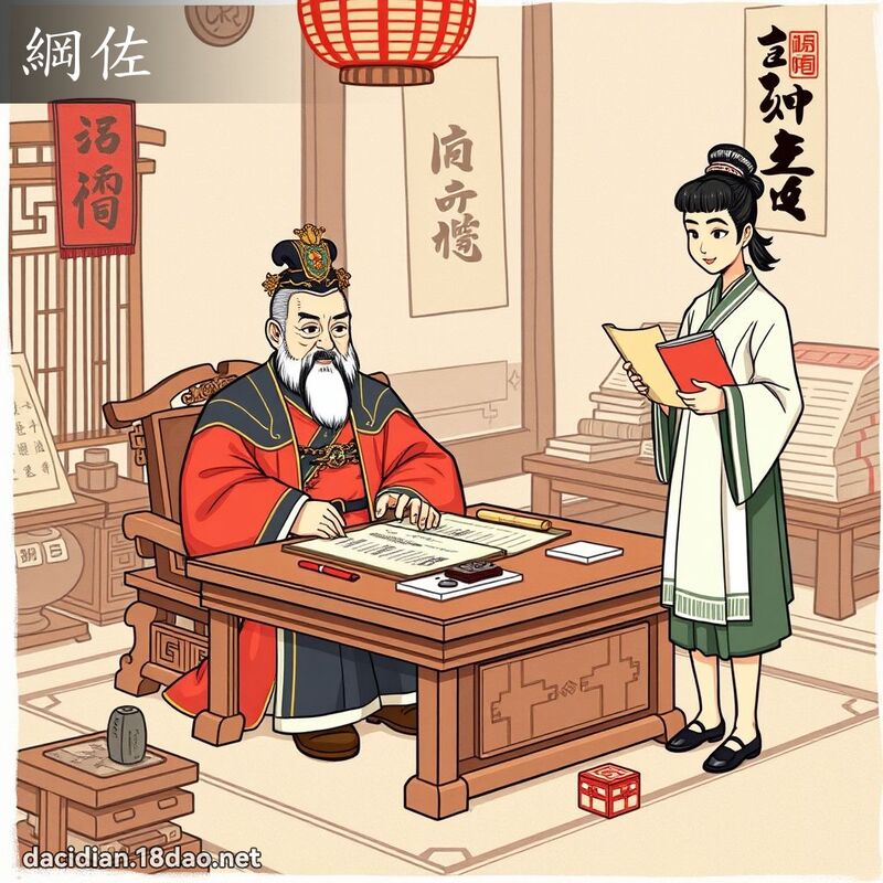 纲佐 - 国语大辞典配图