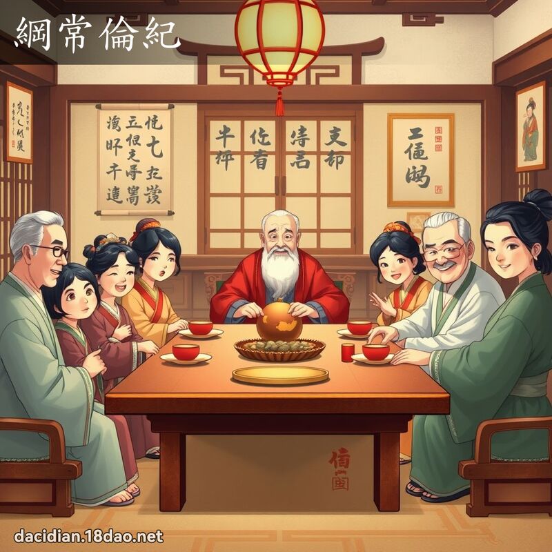 纲常伦纪 - 国语大辞典配图