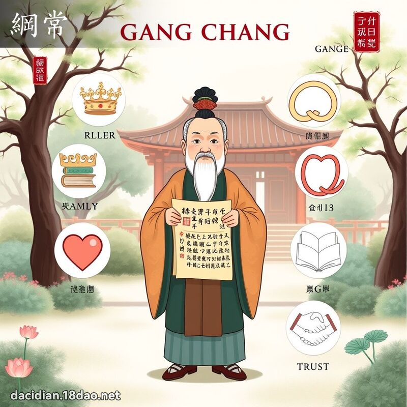 綱常 - 國語大辭典配圖