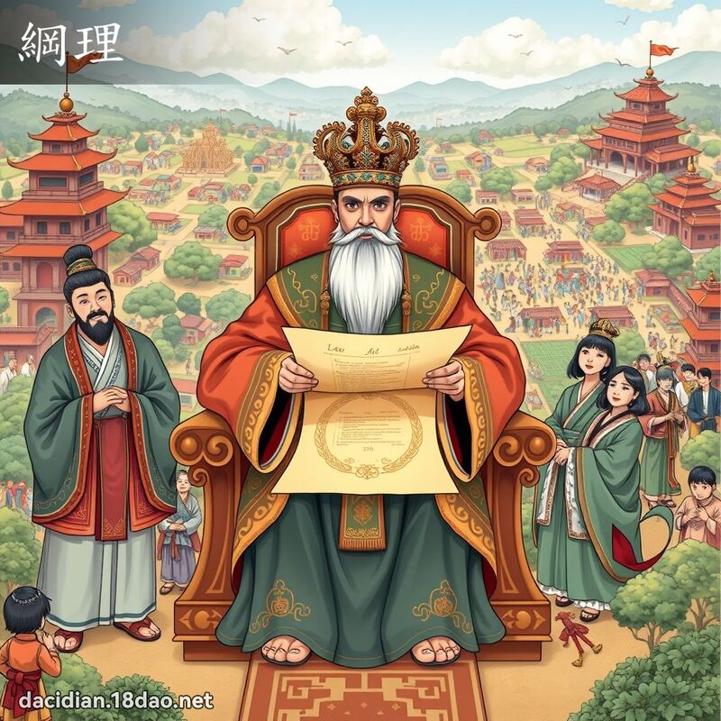 纲理 - 国语大辞典配图