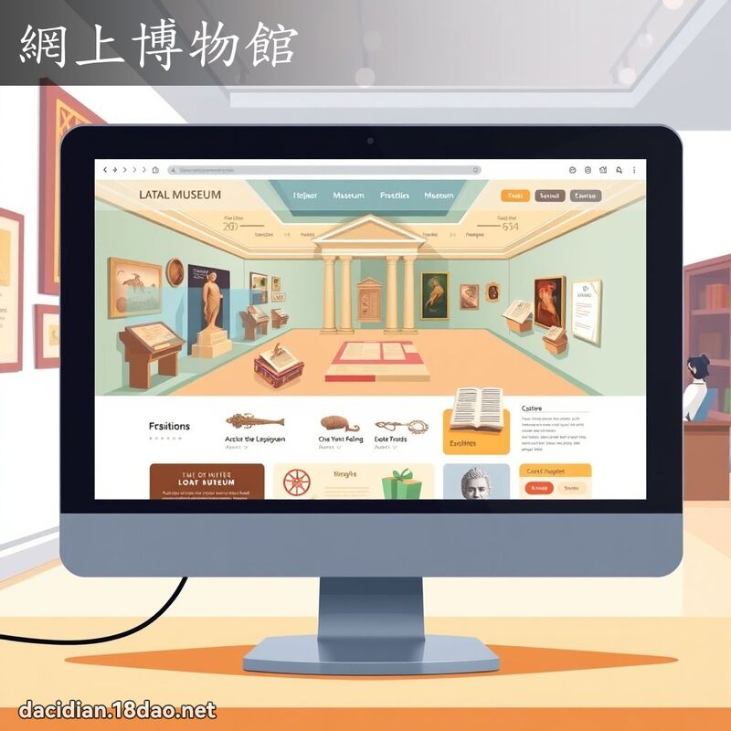 網上博物館 - 國語大辭典配圖