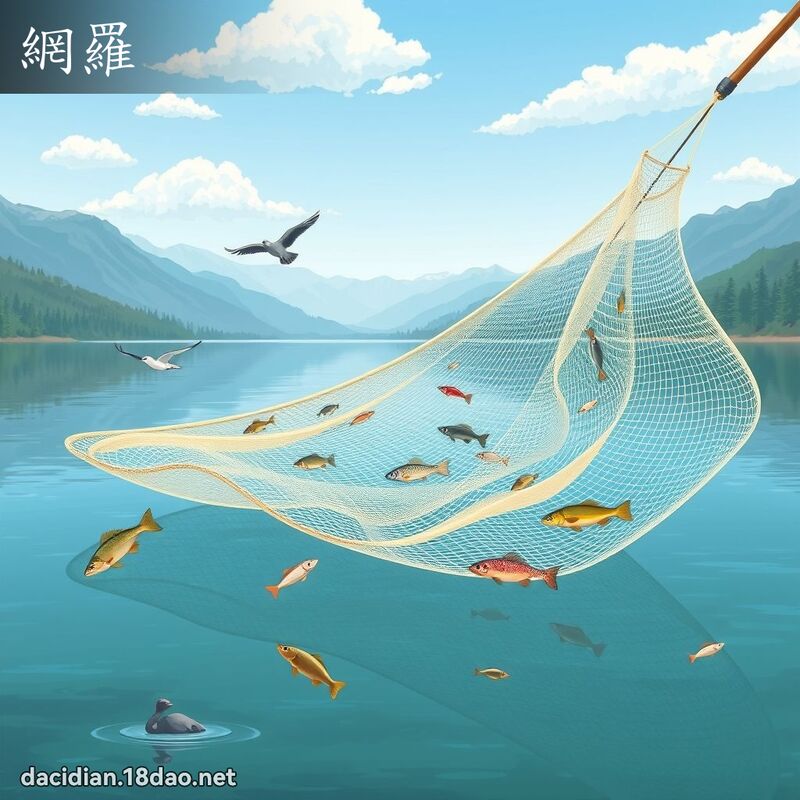 網羅 - 國語大辭典配圖
