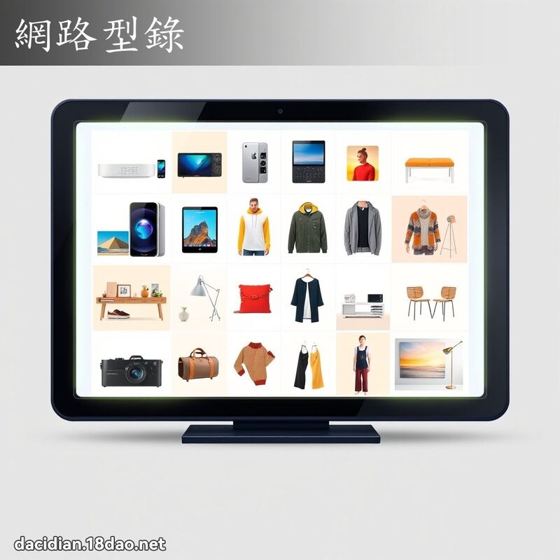 網路型錄 - 國語大辭典配圖