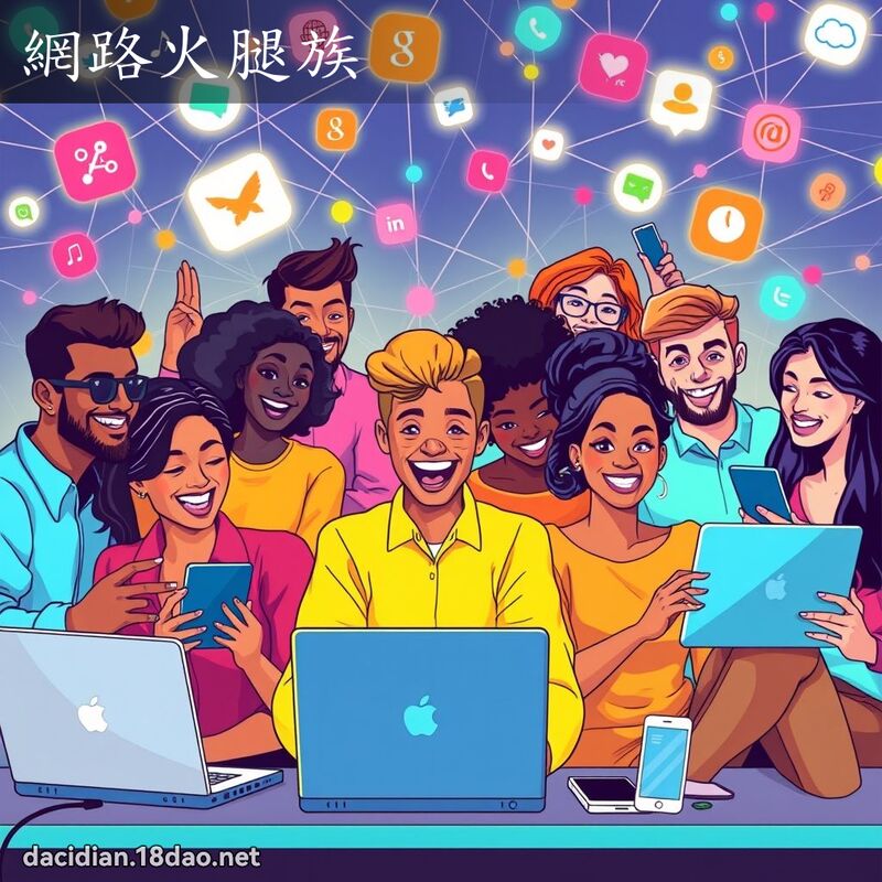 网路火腿族 - 国语大辞典配图