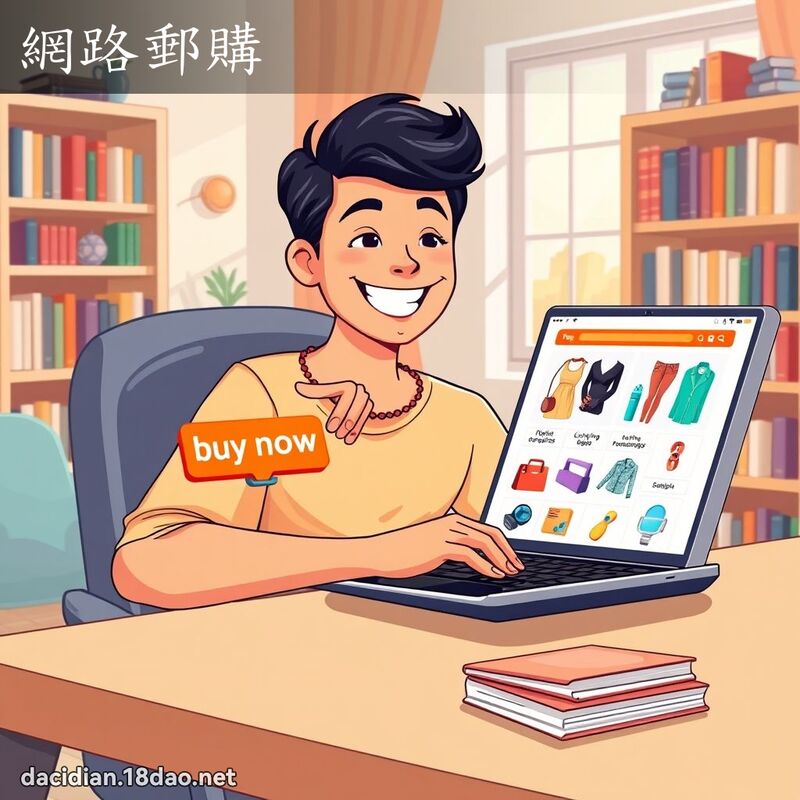 網路郵購 - 國語大辭典配圖