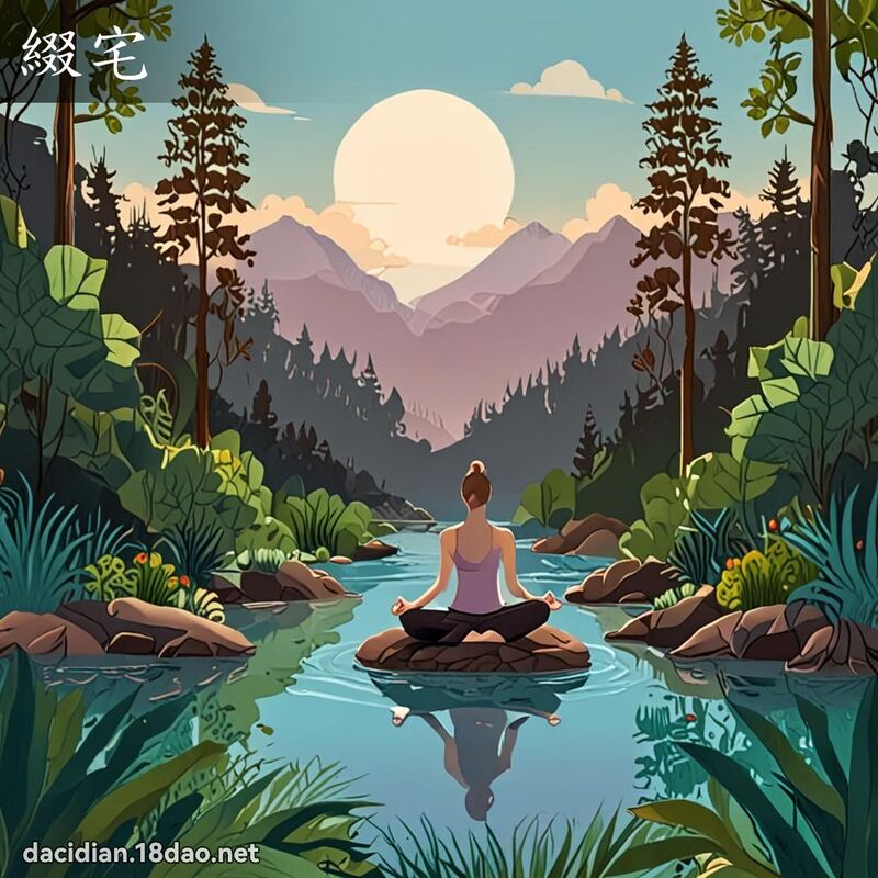 缀宅 - 国语大辞典配图