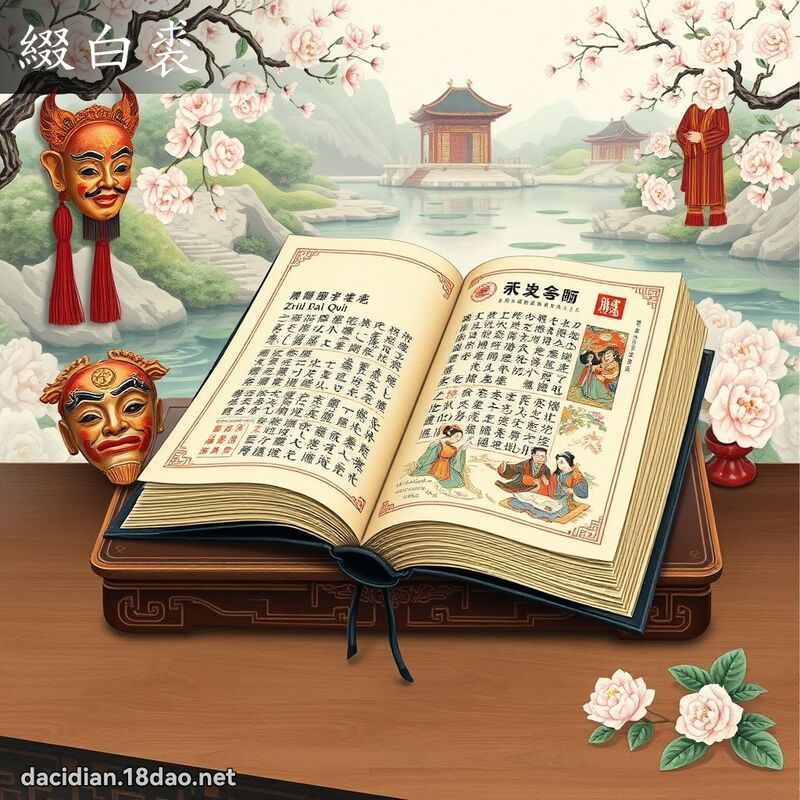 缀白裘 - 国语大辞典配图