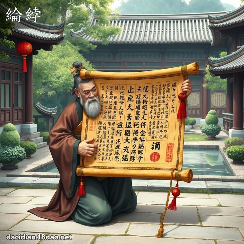 纶綍 - 国语大辞典配图