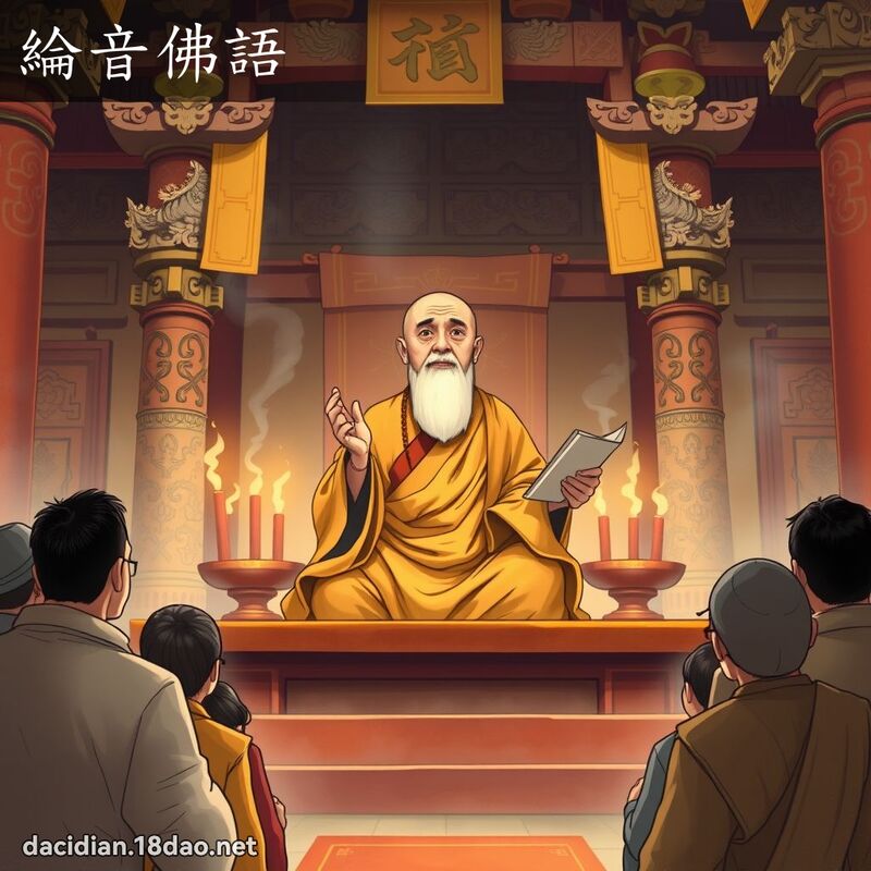 纶音佛语 - 国语大辞典配图