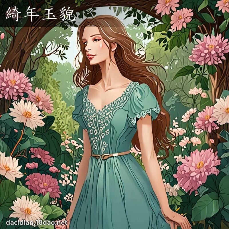 綺年玉貌 - 国语大辞典配图