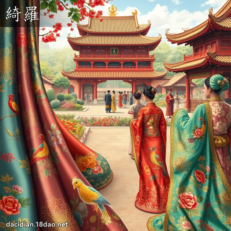綺罗 - 国语大辞典配图