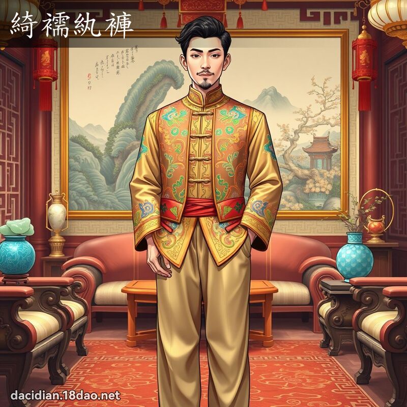 綺襦紈褲 - 國語大辭典配圖
